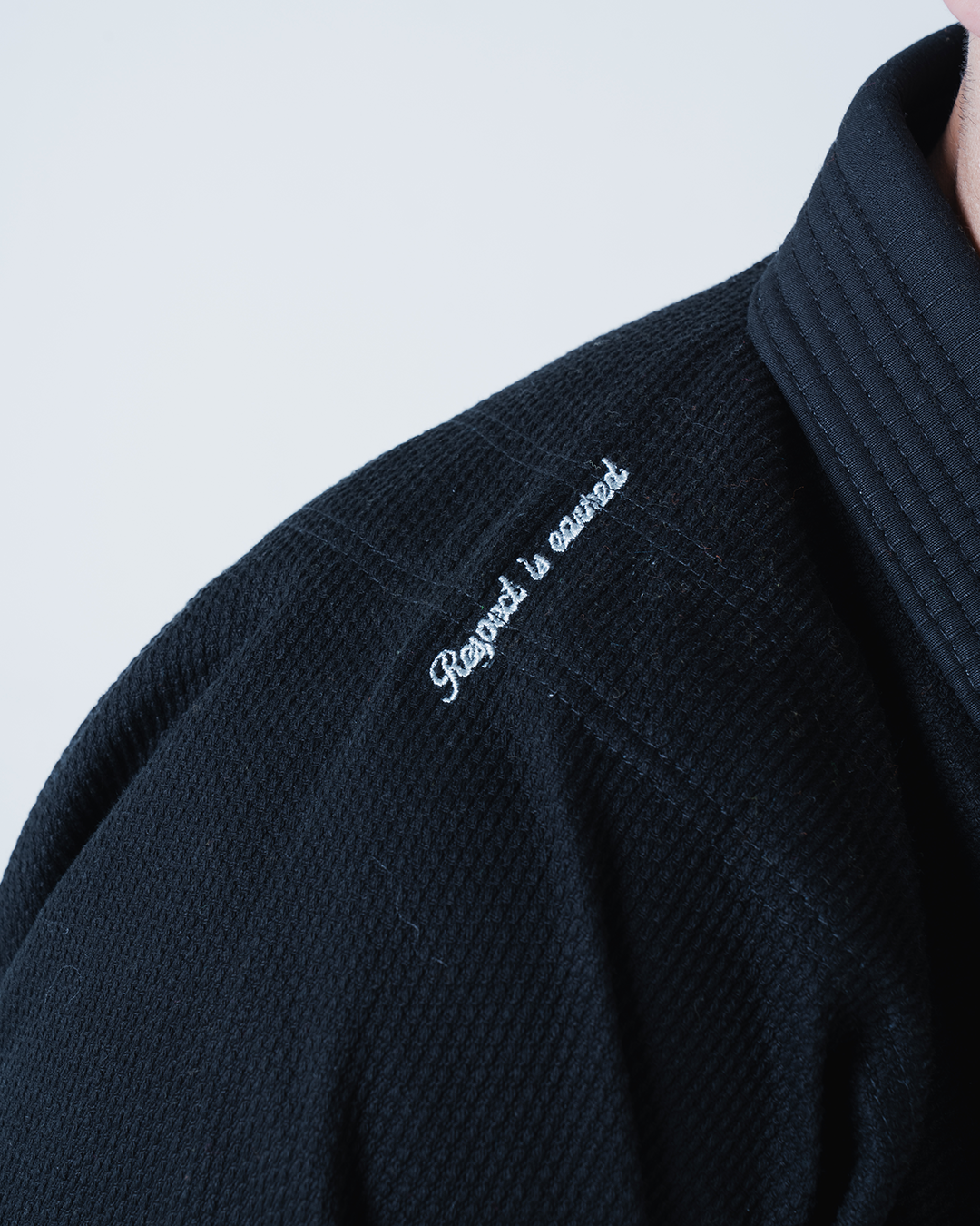 Kingz Legends Never Die Respect Men's BJJ Gi - Black