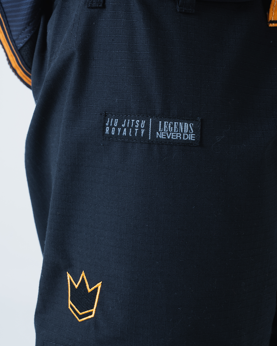 Kingz Legends Never Die Respect Men's BJJ Gi - Black