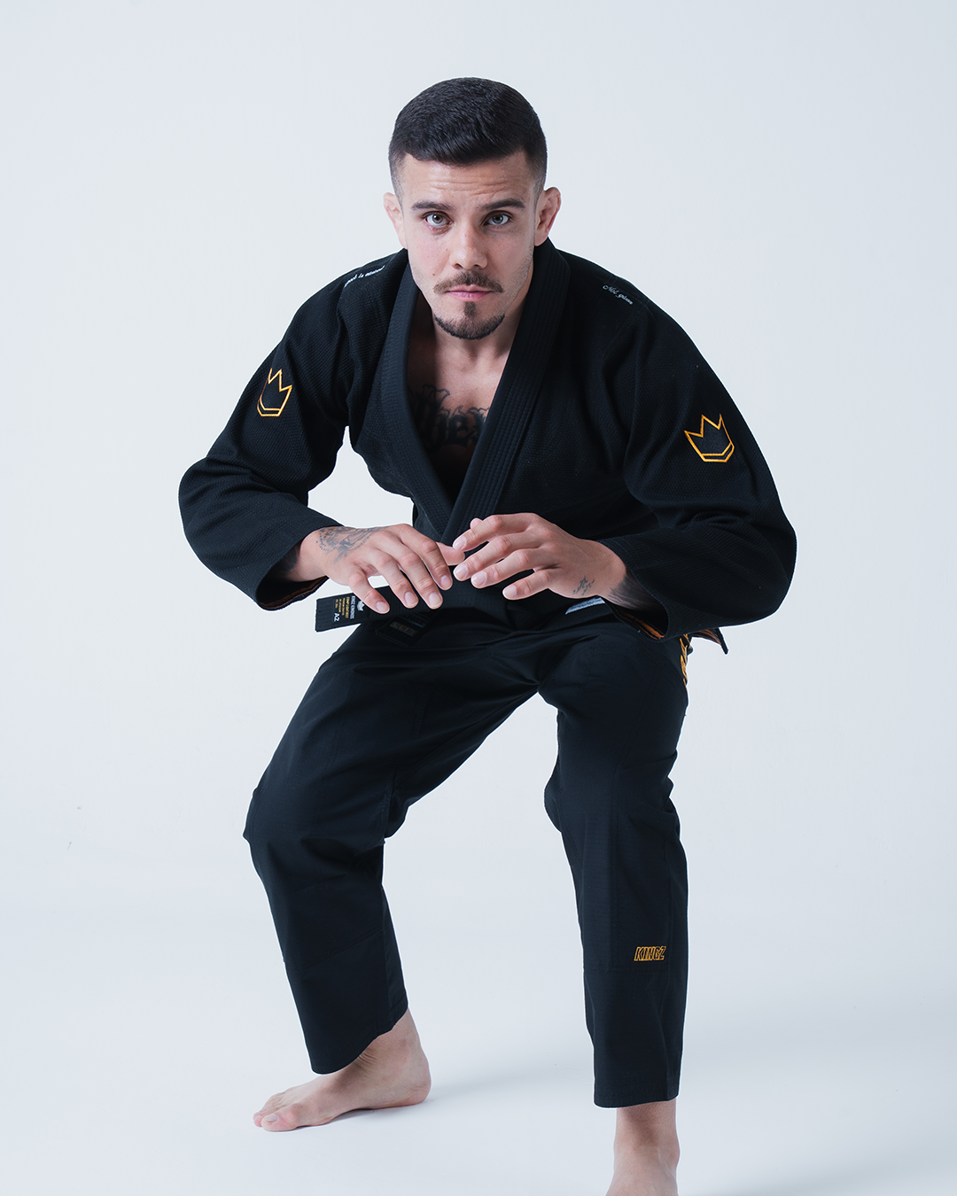 Kingz Legends Never Die Respect Men's BJJ Gi - Black