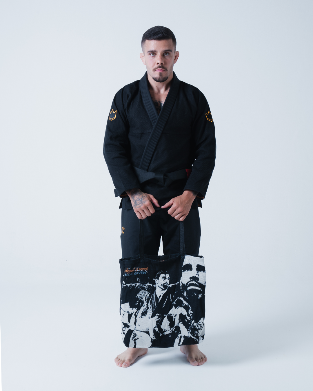 Kingz Legends Never Die Respect Men's BJJ Gi - Black