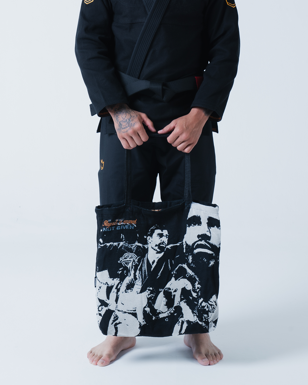 Kingz Legends Never Die Respect Men's BJJ Gi - Black