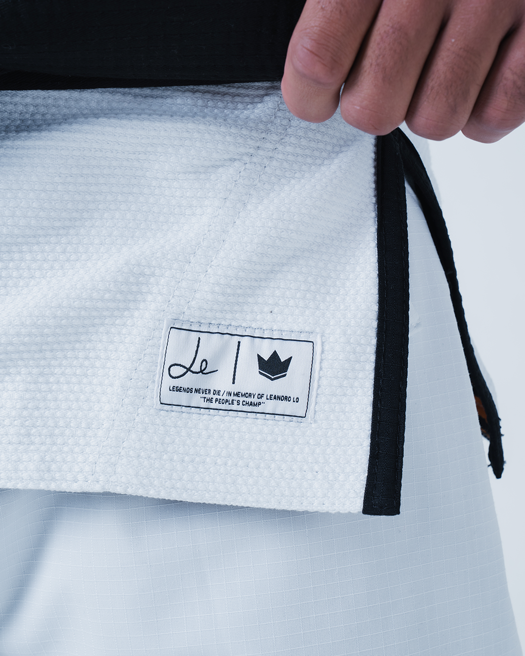 Kingz Legends Never Die Respect Men's BJJ Gi - White
