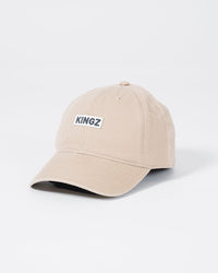 Slant Dad Hat - Khaki Hat Kingz Khaki
