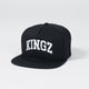 Slice Snapback - Black Streetwear Kingz Black