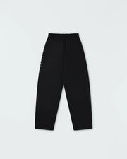 Kingz Legends Never Die Respect Youth Gi in Black – pants back flat lay