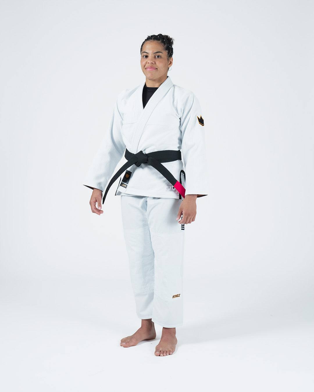 Kingz Legends Never Die Respect Women's BJJ Gi - White