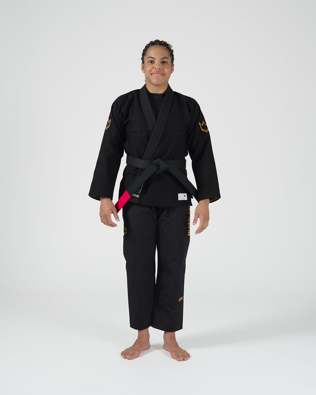 Kingz Legends Never Die Respect Women's BJJ Gi - Black