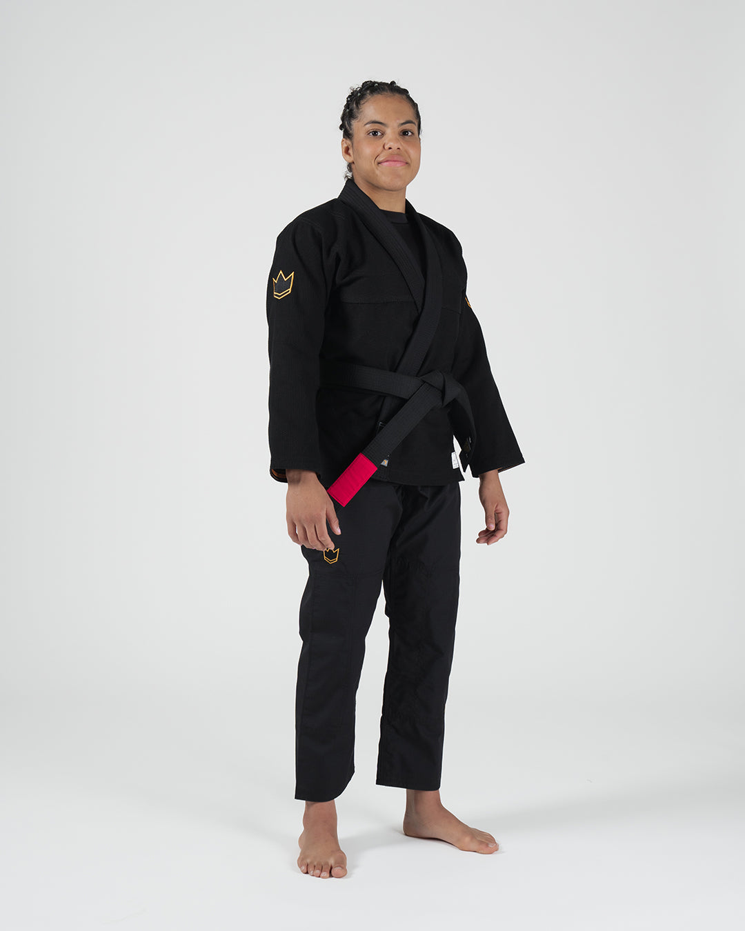 Kingz Legends Never Die Respect Women's BJJ Gi - Black