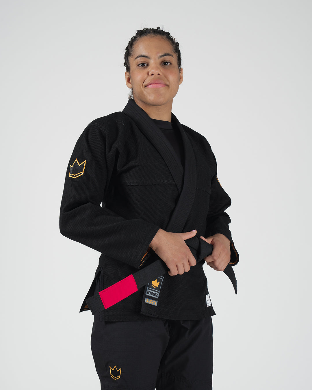 Kingz Legends Never Die Respect Women's BJJ Gi - Black
