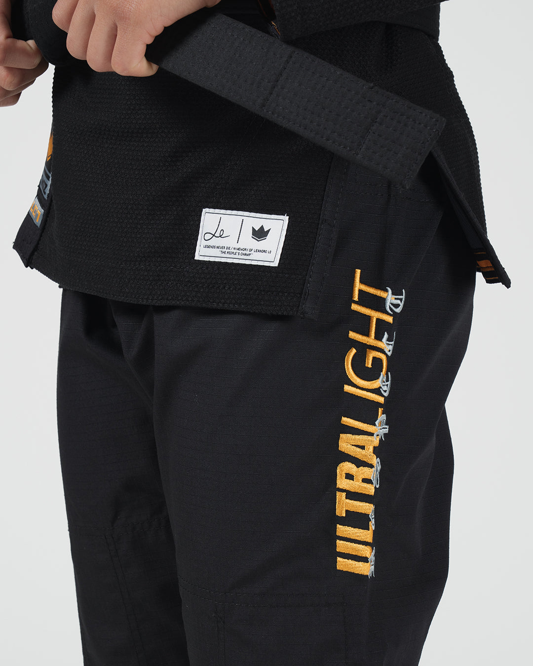 Kingz Legends Never Die Respect Women's BJJ Gi - Black