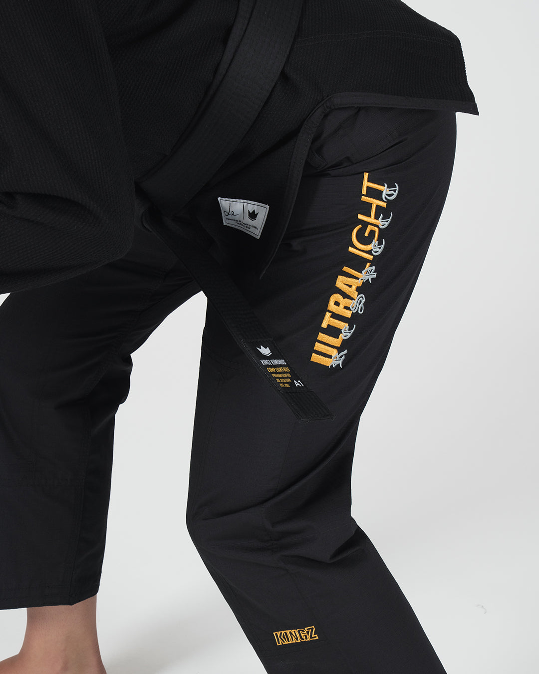 Kingz Legends Never Die Respect Women's BJJ Gi - Black