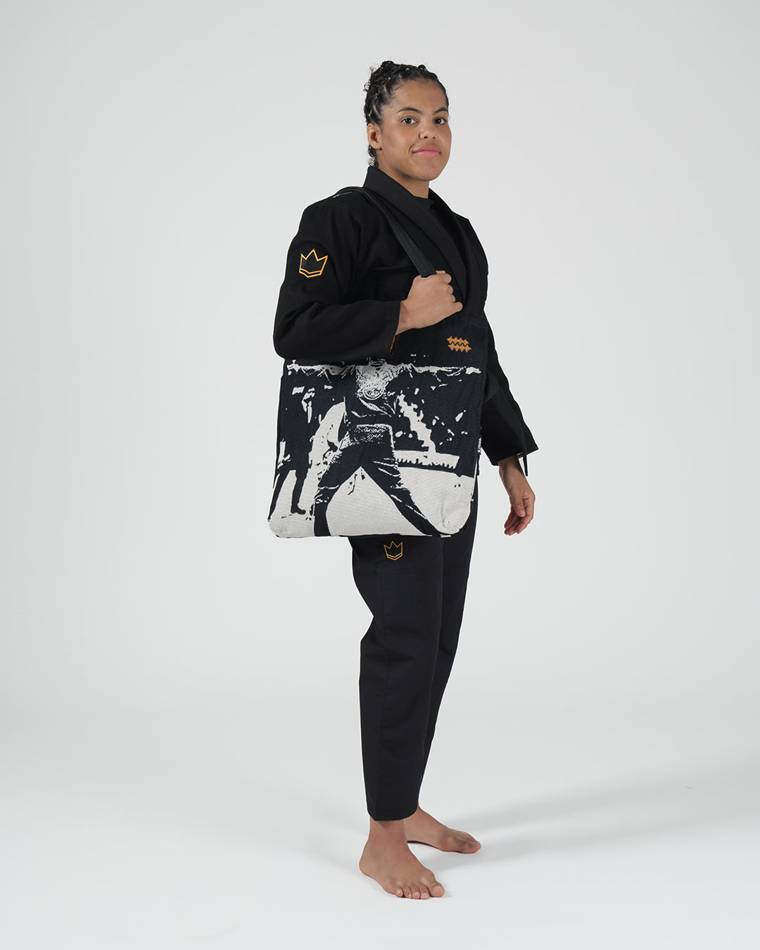 Kingz Legends Never Die Respect Women's BJJ Gi - Black
