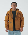Canvas Jacket Streetwear Kingz Tan XS