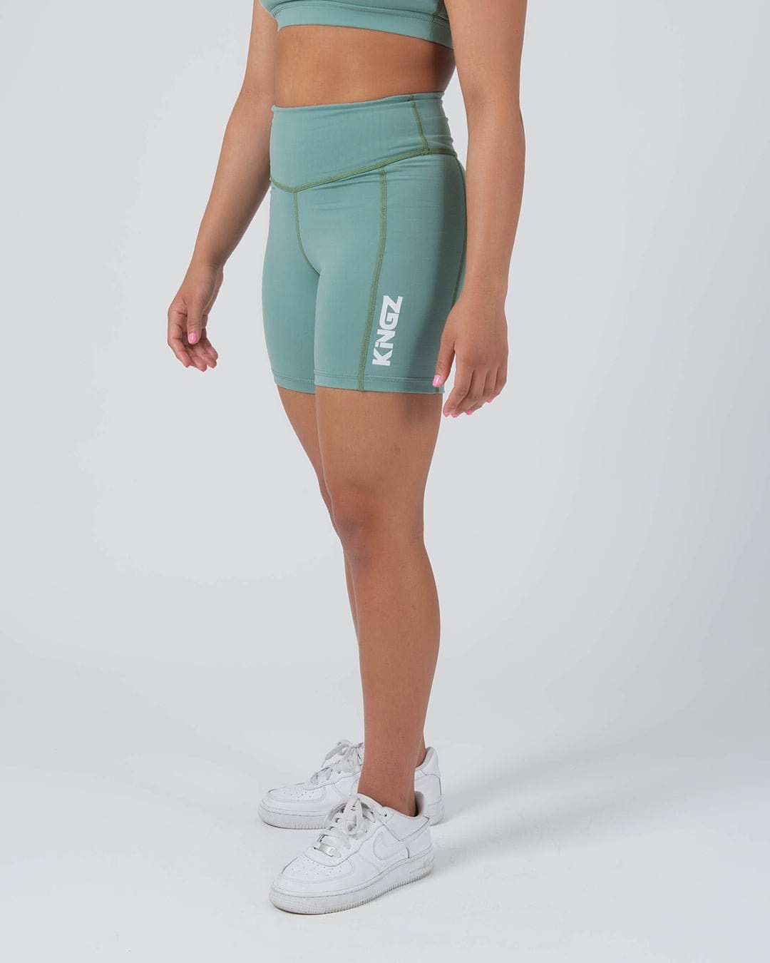 Kore Womens Training Shorts - Green