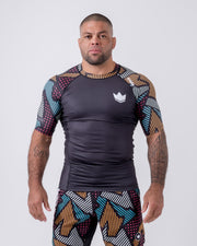 Patchwork Rashguard Rash Guards Kingz XS