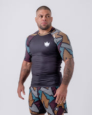 Patchwork Rashguard Rash Guards Kingz