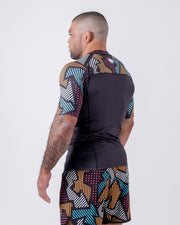 Patchwork Rashguard Rash Guards Kingz