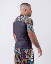Patchwork Rashguard Rash Guards Kingz