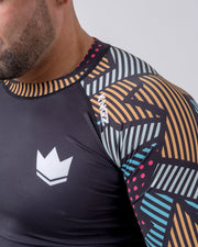 Patchwork Rashguard Rash Guards Kingz
