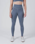 Kore Womens Grappling Spats - Smoke Blue No-Gi & Compression Kingz XS