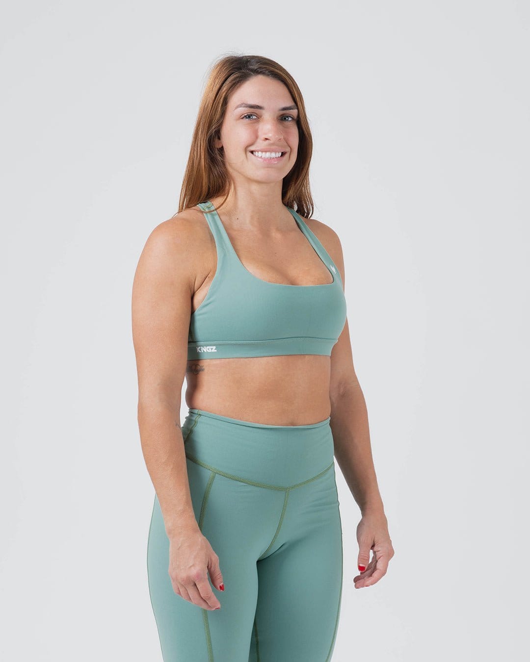 Kore Womens Sports Bra - Green
