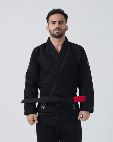 The ONE Jiu Jitsu Gi - Smoke Blue Edition - Black - Fighters Market