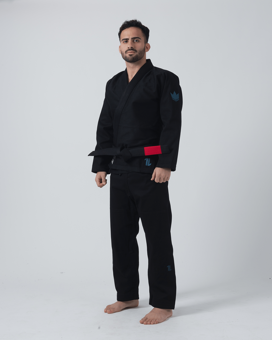 The ONE Jiu Jitsu Gi - Smoke Blue Edition - Black