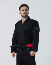 The ONE Jiu Jitsu Gi - Smoke Blue Edition - Black KIMONOS KingzEurope.com