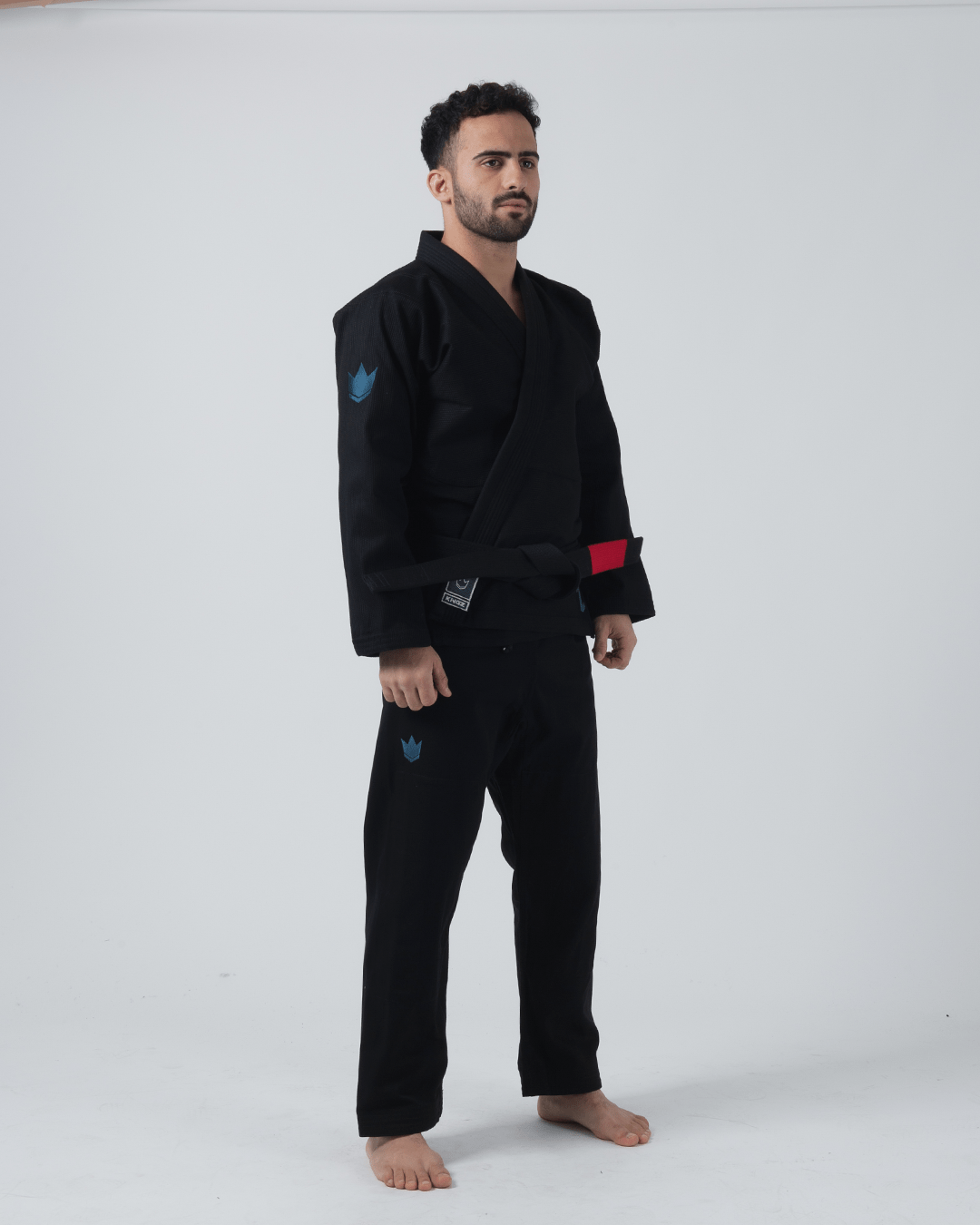 The ONE Jiu Jitsu Gi - Smoke Blue Edition - Black