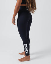 Kore Womens Grappling Spats - Black No-Gi & Compression Kingz