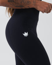 Kore Womens Grappling Spats - Black No-Gi & Compression Kingz