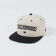 Collegiate Snapback Streetwear Kingz White/Black