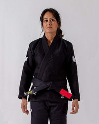 The ONE Womens Jiu Jitsu Gi - Black - 2023 Version KIMONOS KingzKimonos.com