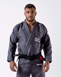 Relentless Jiu Jitsu Gi - Grey (A00 and A0 only) Jiu Jitsu Gear Kingz A00 Grey