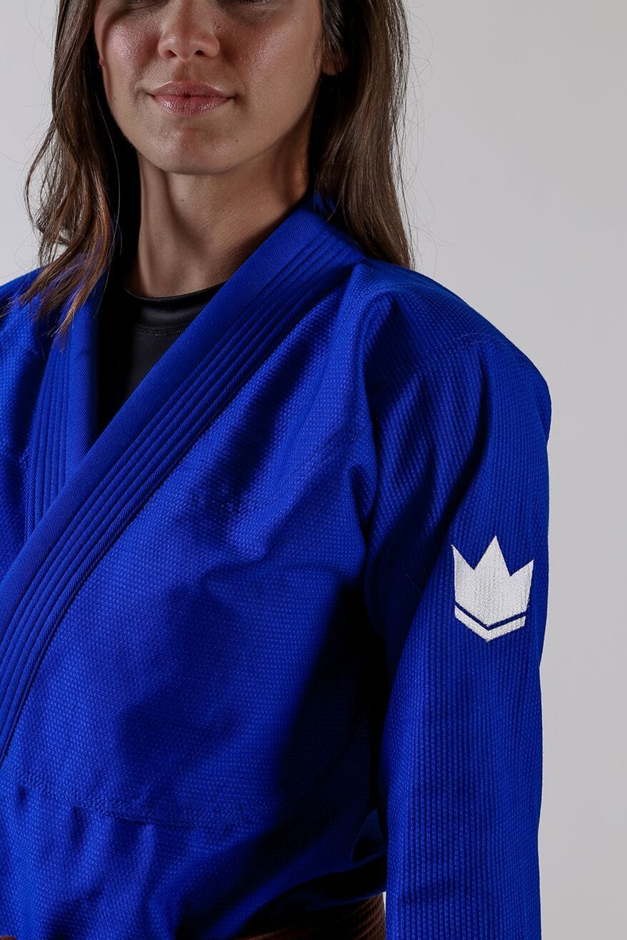 Dámský opasek The ONE Jiu Jitsu Gi - Modrý - ZDARMA Bílý pásek