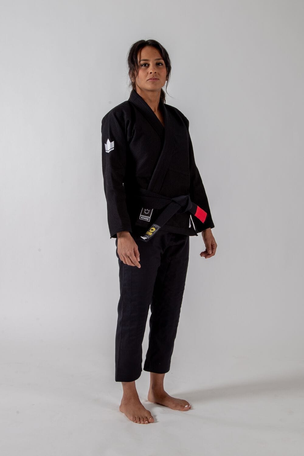 Giu Jiu Jitsu Femme The ONE - Noir - Ceinture Blanche OFFERTE